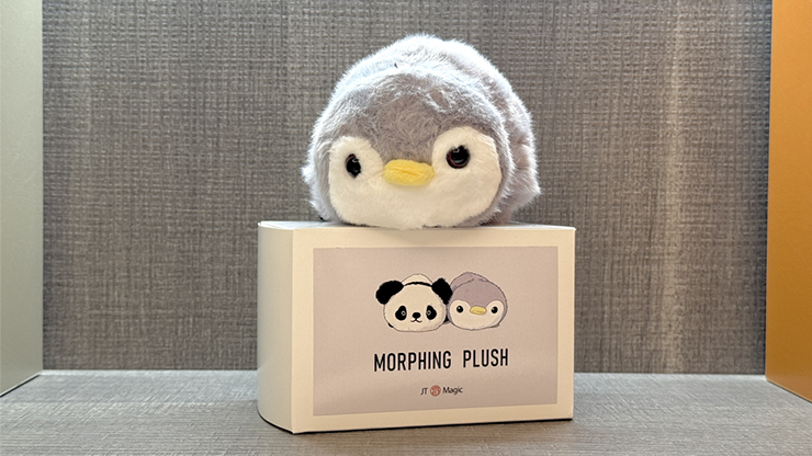 Morphing Plush (Panda to Penguin Grey) by Jackie Zhao and JT Magic-Alternate Worlds Magic
