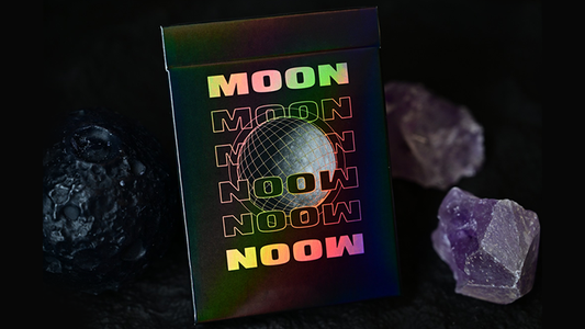 Moon (Black Holo) Playing Cards-Alternate Worlds Magic