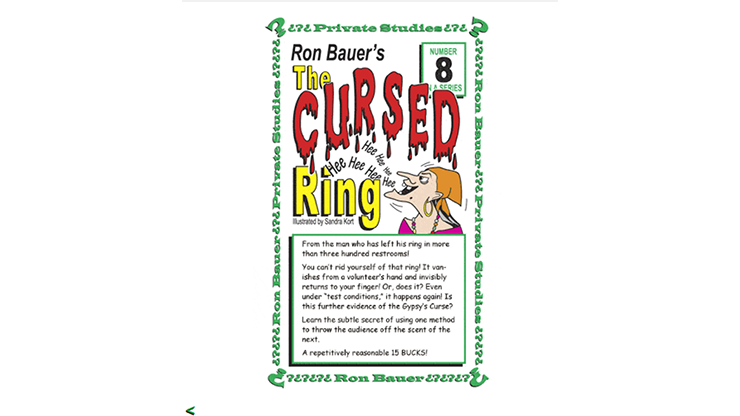 Ron Bauer Series: #8 - The Cursed Ring-Alternate Worlds Magic