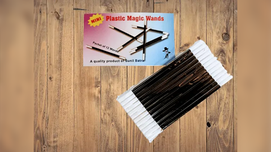 Mini Magic Wands (Black/12 perpack)-Alternate Worlds Magic