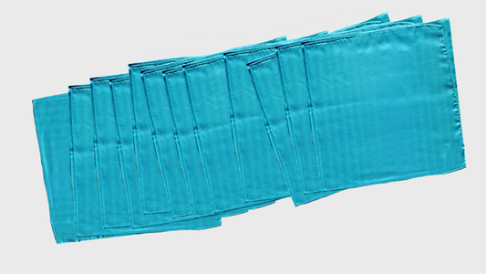 Silk 18 inch (Light Turquoise- 12 Pack) Magic by Gosh-Alternate Worlds Magic