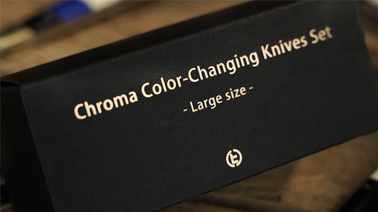 Chroma Color-Changing Knives Set (Large Size) by TCC Magic