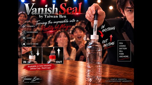 Vanish Seal (White Cap) by Taiwan Ben