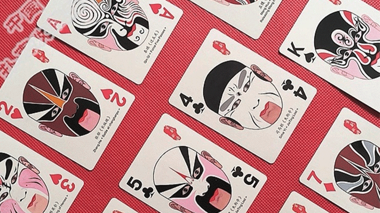 The Three Kingdoms of Peking Opera  Playing Cards