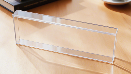 Plexiglass Card Case (4 Deck Case) by MS Magic