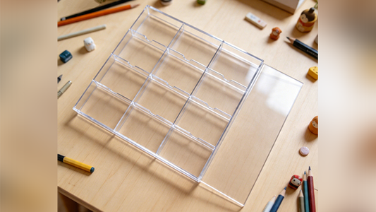 Plexiglass Card Case (12 Deck Case) by MS Magic