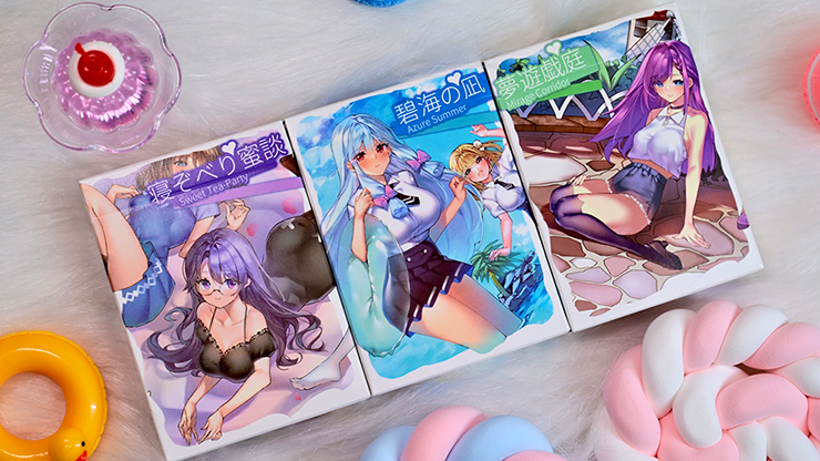 Sweet Cosplay Show - Azure Summer Playing Cards