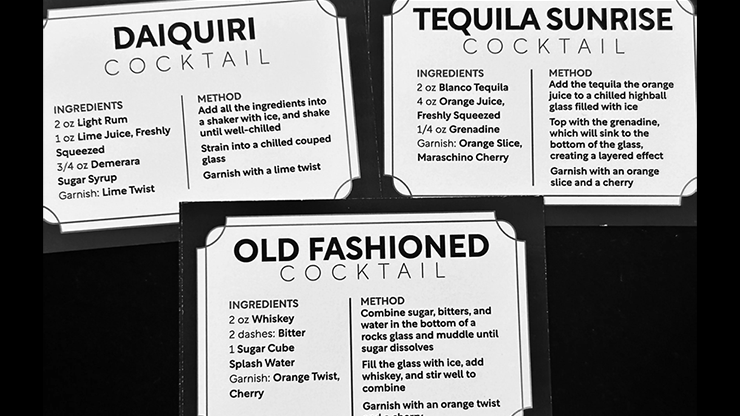 Cocktail Cards (Espresso Martini) by Svenpad