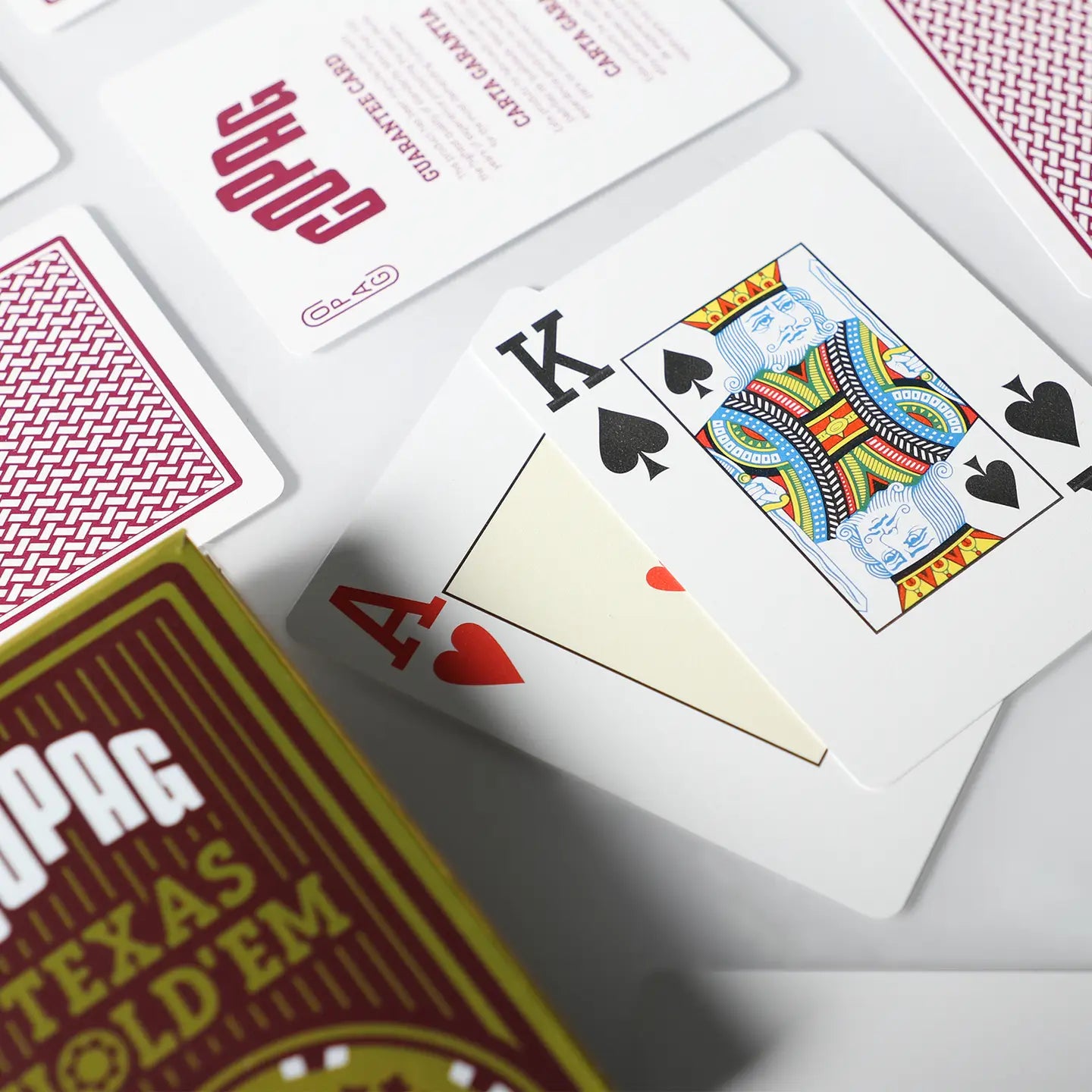 Copag Texas Hold’em Plastic Single Decks - Jumbo Index