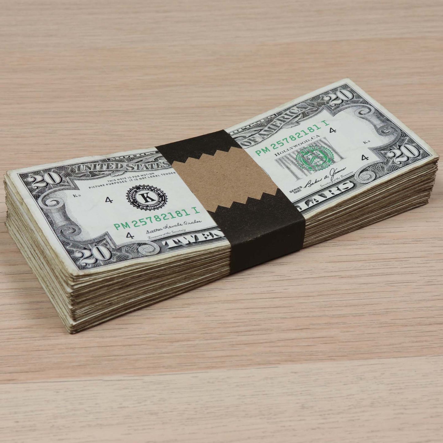 $2,000 RealAged® Full Print 1990 Series Stack