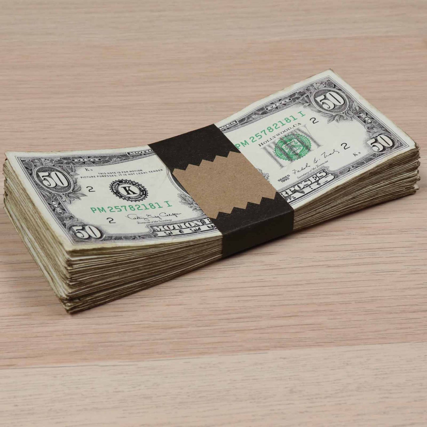 $5,000 RealAged® Full Print 1990 Series Stack