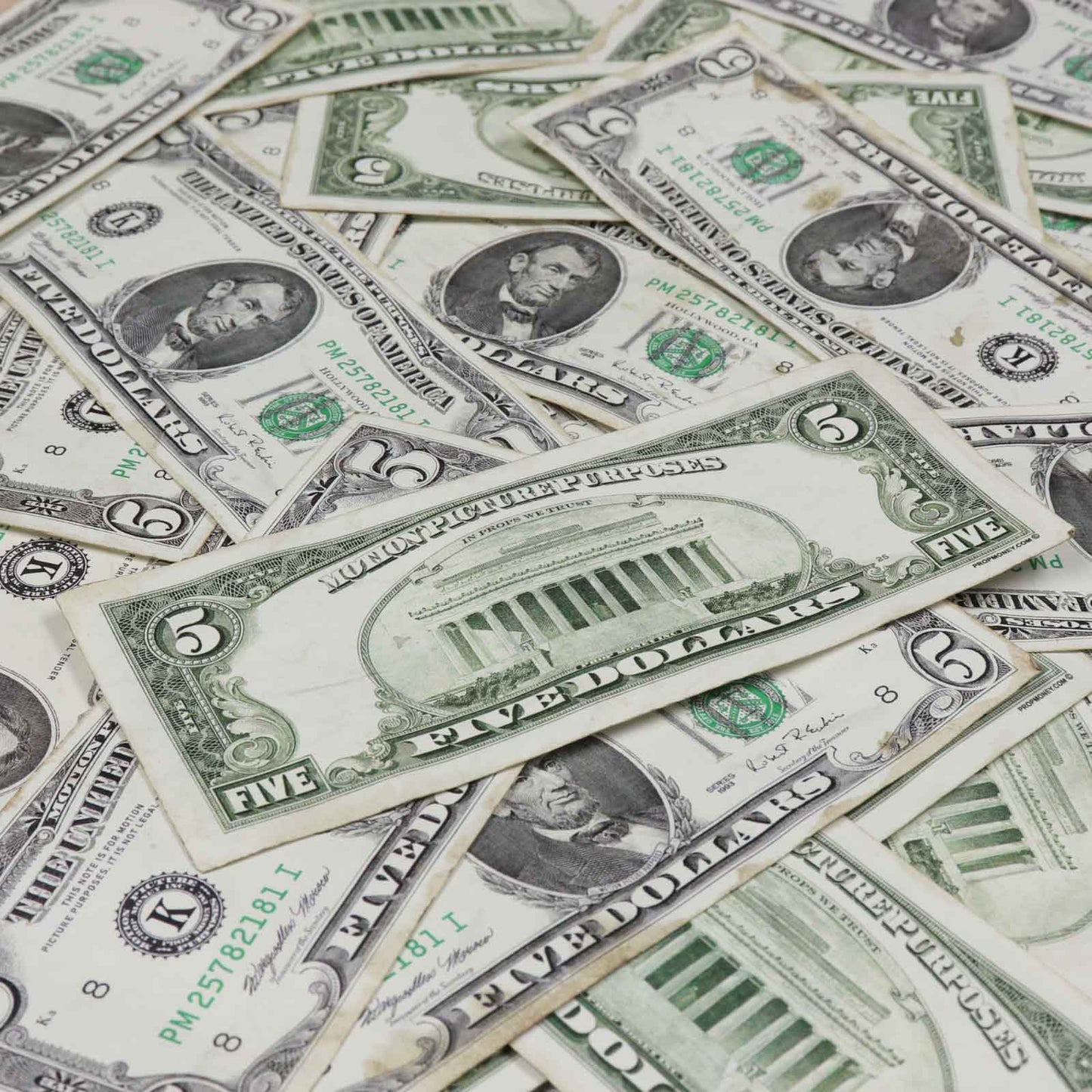$500 RealAged® Full Print 1990 Series Stack