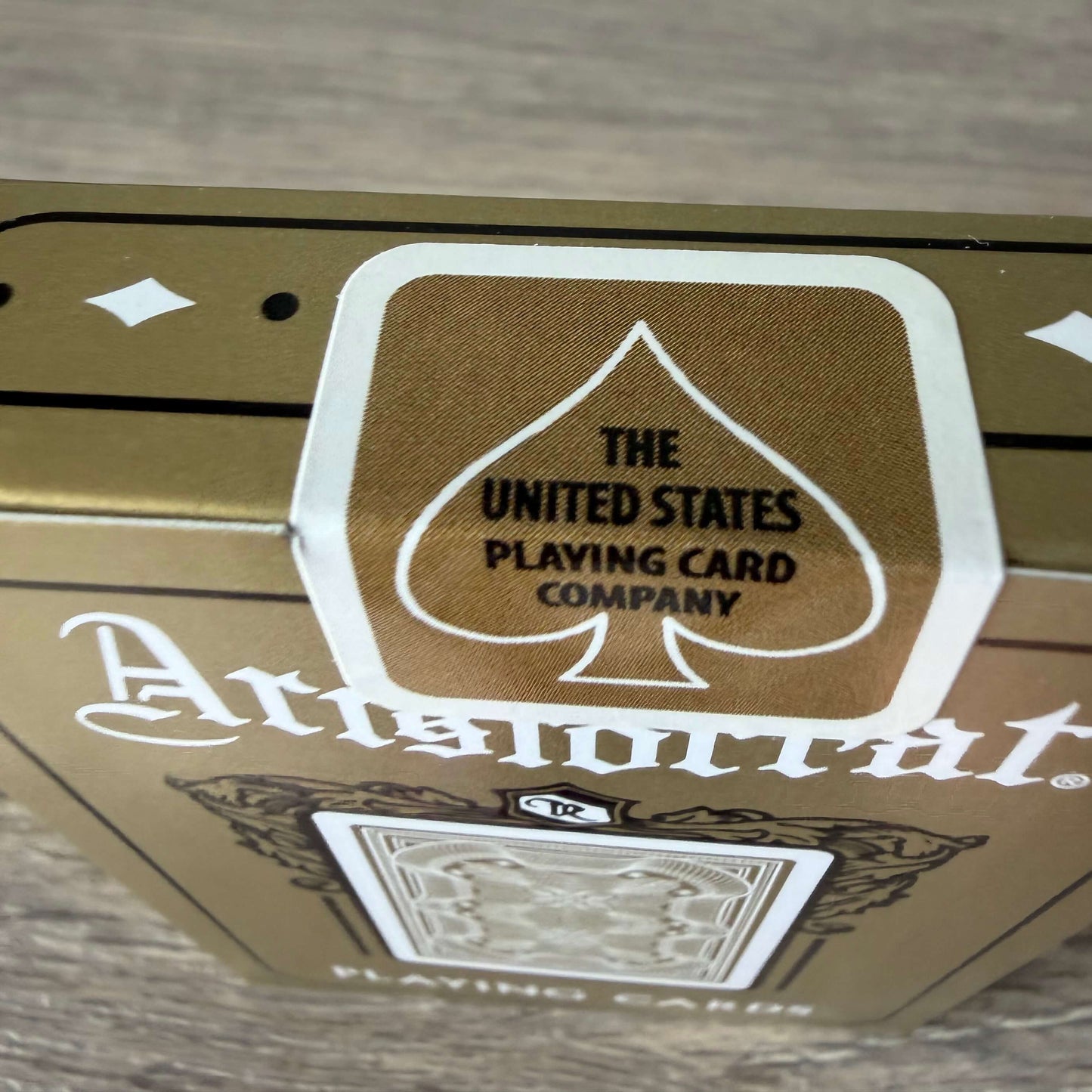 Aristocrat 727 Gold 110th Anniversary Playing Cards