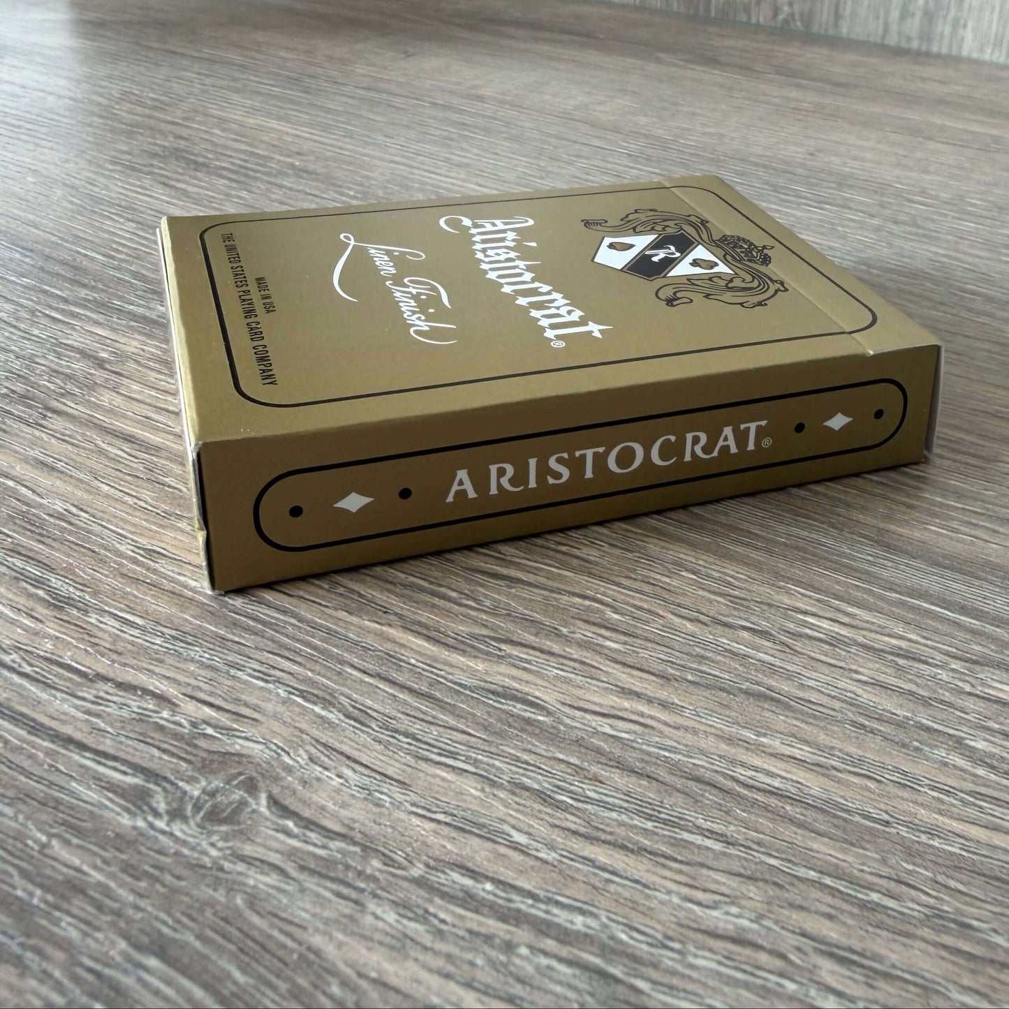 Aristocrat 727 Gold 110th Anniversary – Half Brick (6 Decks)