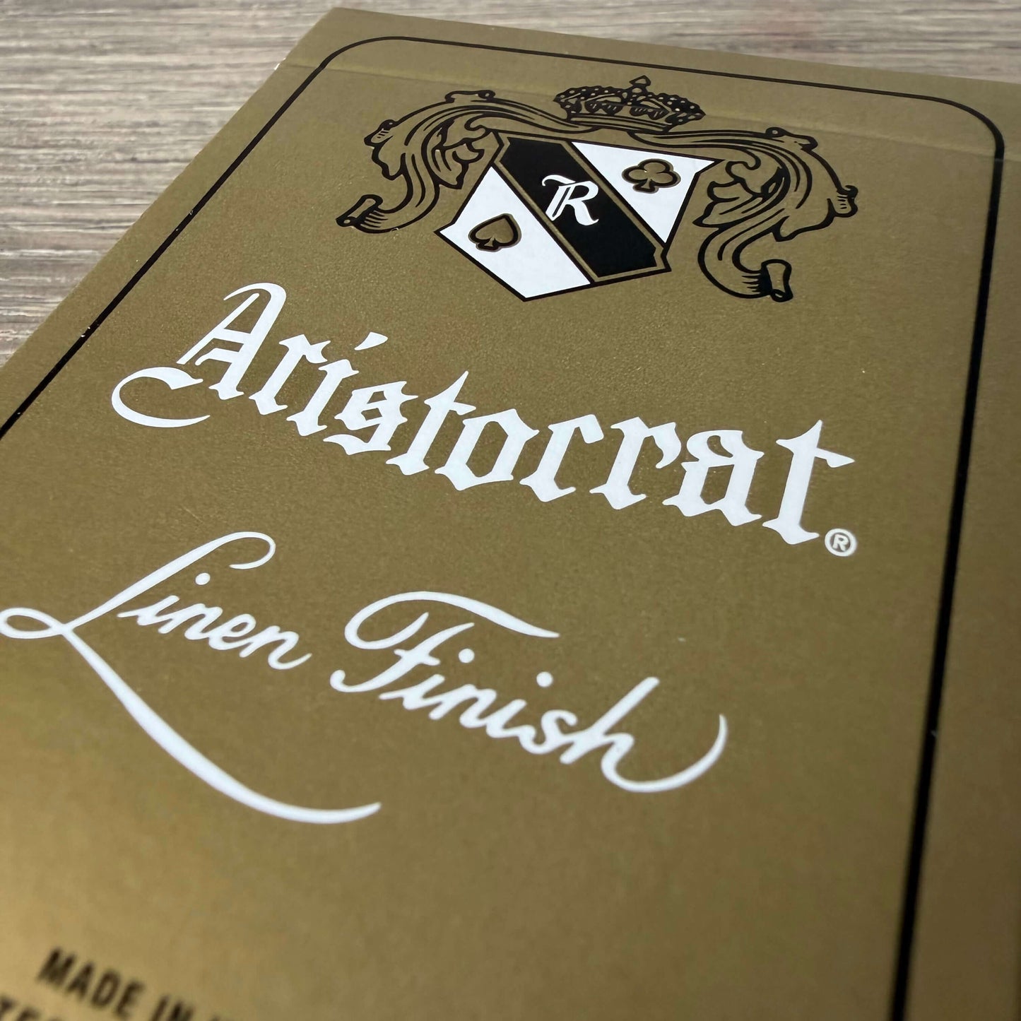 Aristocrat 727 Gold 110th Anniversary – Half Brick (6 Decks)