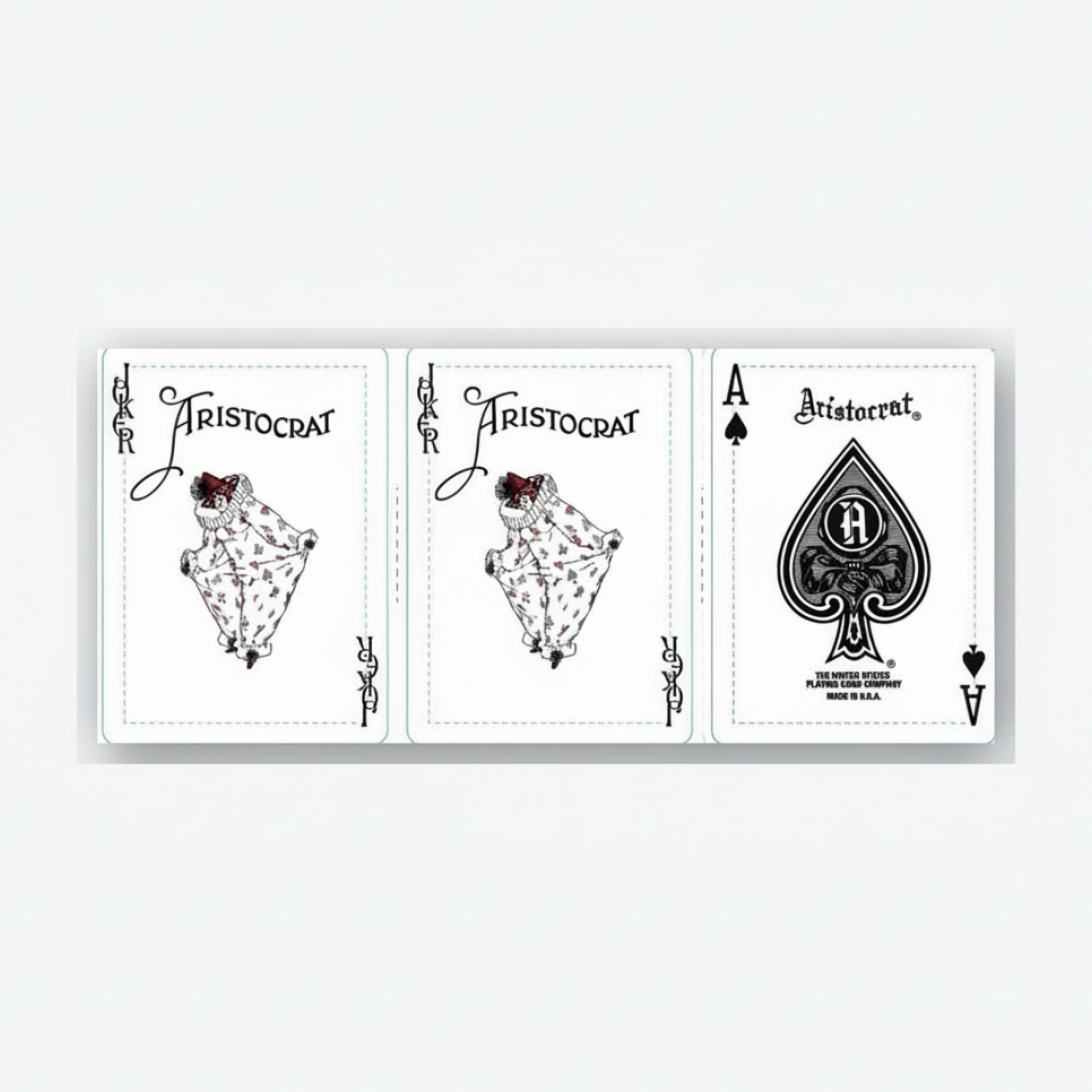 Aristocrat 727 Gold 110th Anniversary Playing Cards