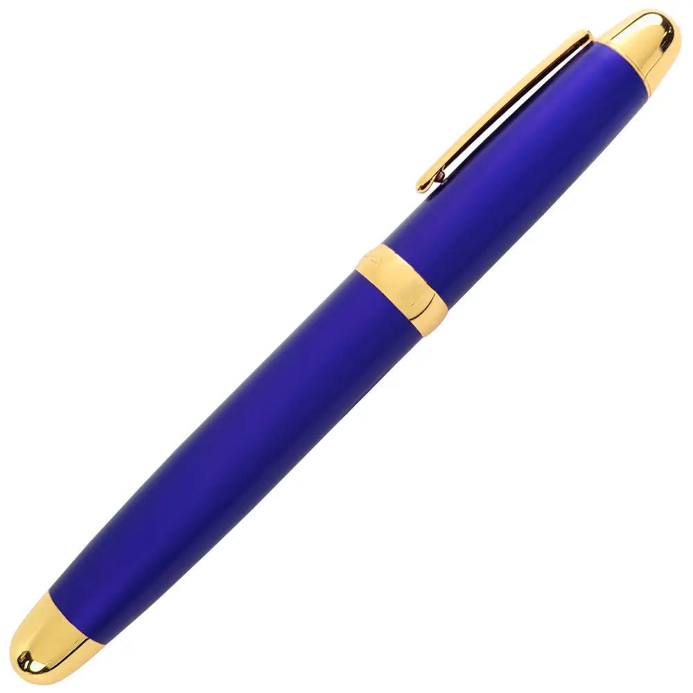 Sherpa Pen Aluminum Classic Perfect Blue and Gold Pen/Sharpie Marker Cover