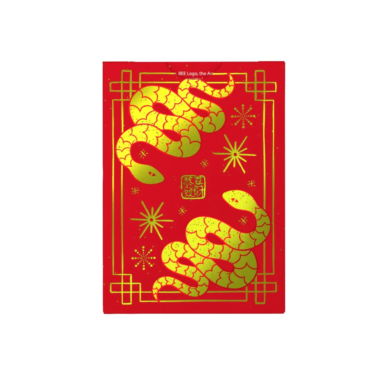 Bee Year of the Snake Playing Cards