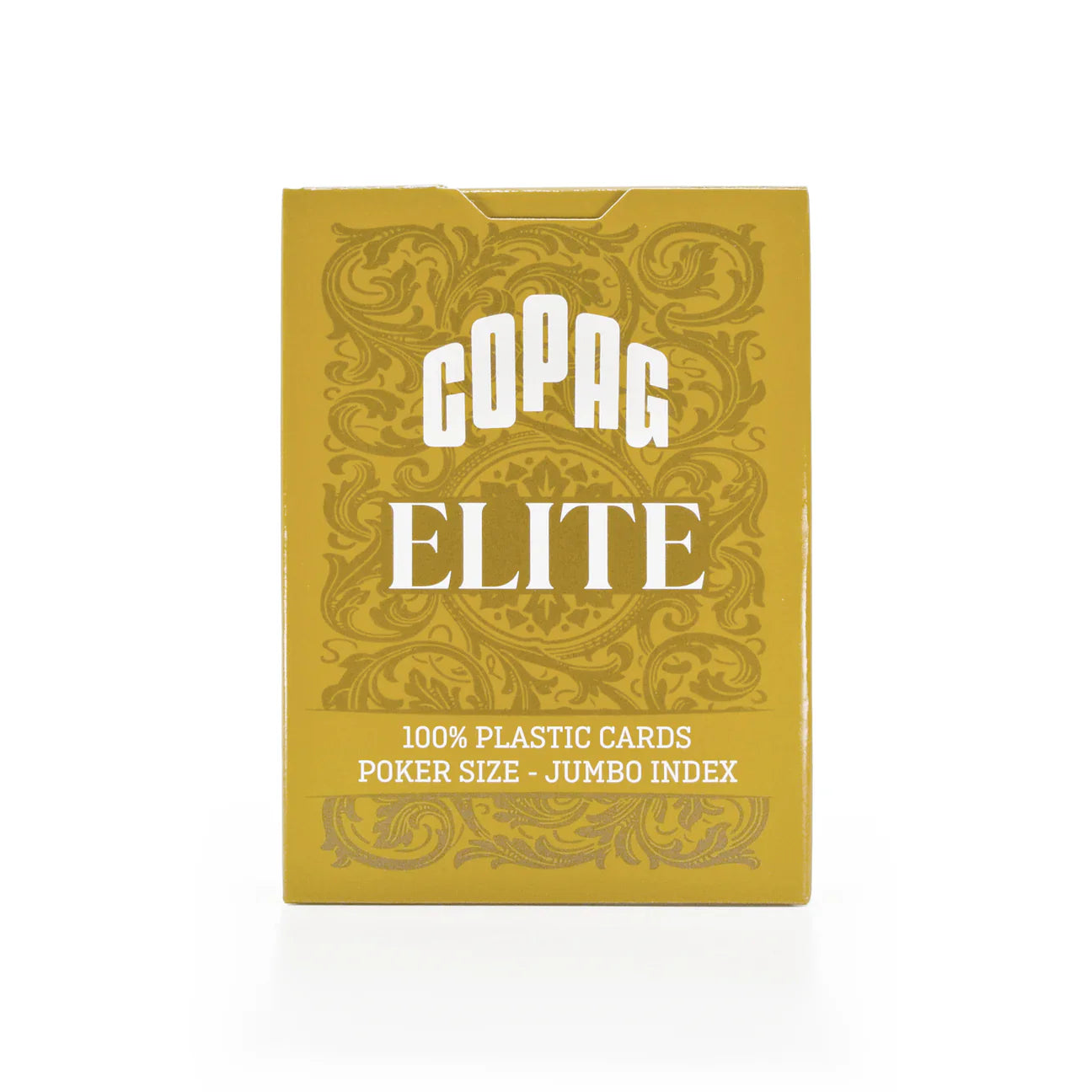 Copag Elite 100% Plastic Playing Cards – Poker Size Jumbo Index (Mixed Colors, Single Decks)