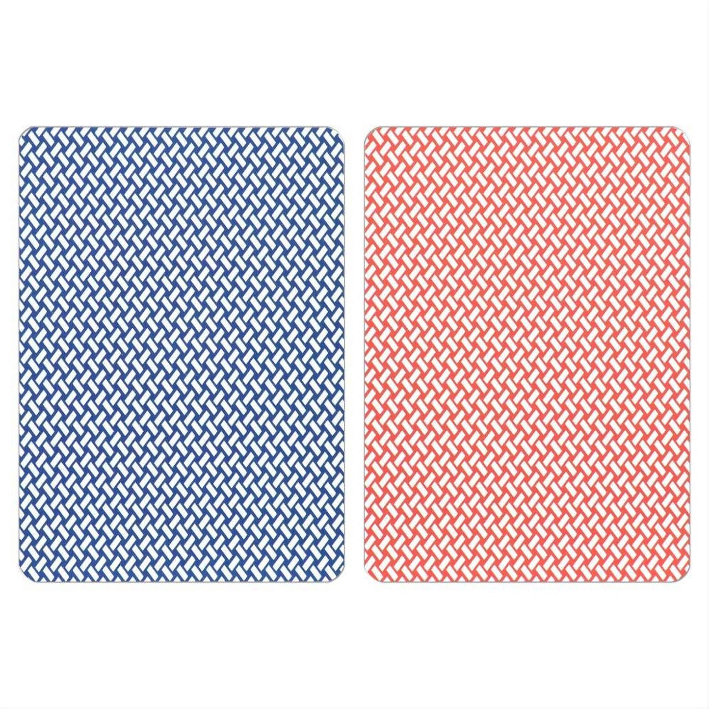 Copag Export 100% Plastic Playing Cards – Poker Size Jumbo Index (Blue & Red Double Deck)