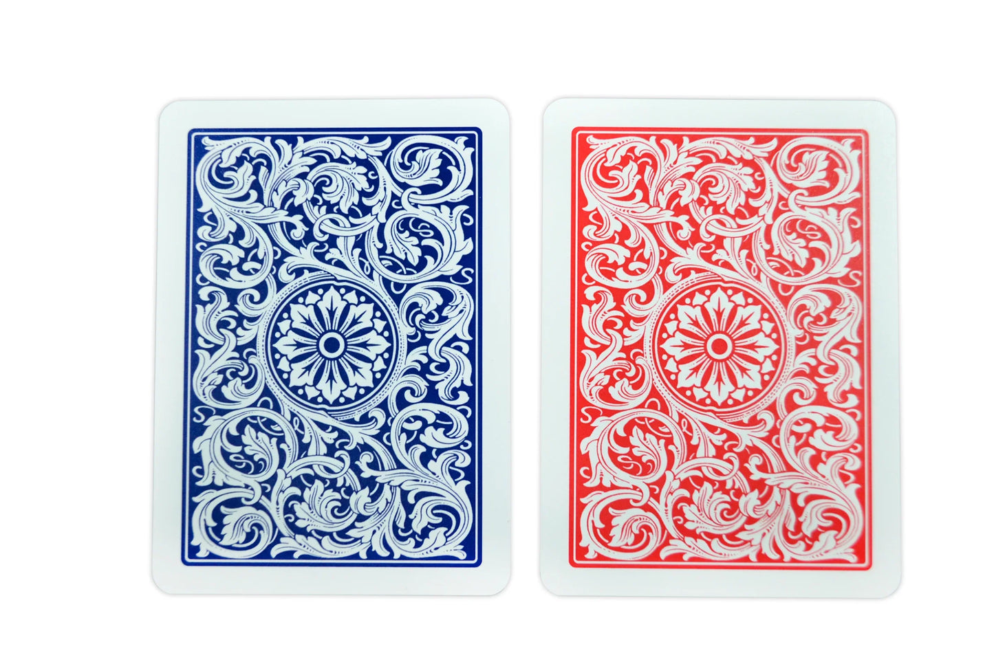 Copag 1546 Plastic Double Deck Set – Poker Size (Red & Blue) – Jumbo Index