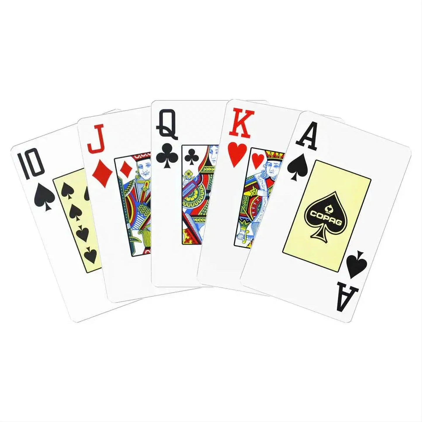 Copag Texas Hold’em Plastic Single Decks - Jumbo Index