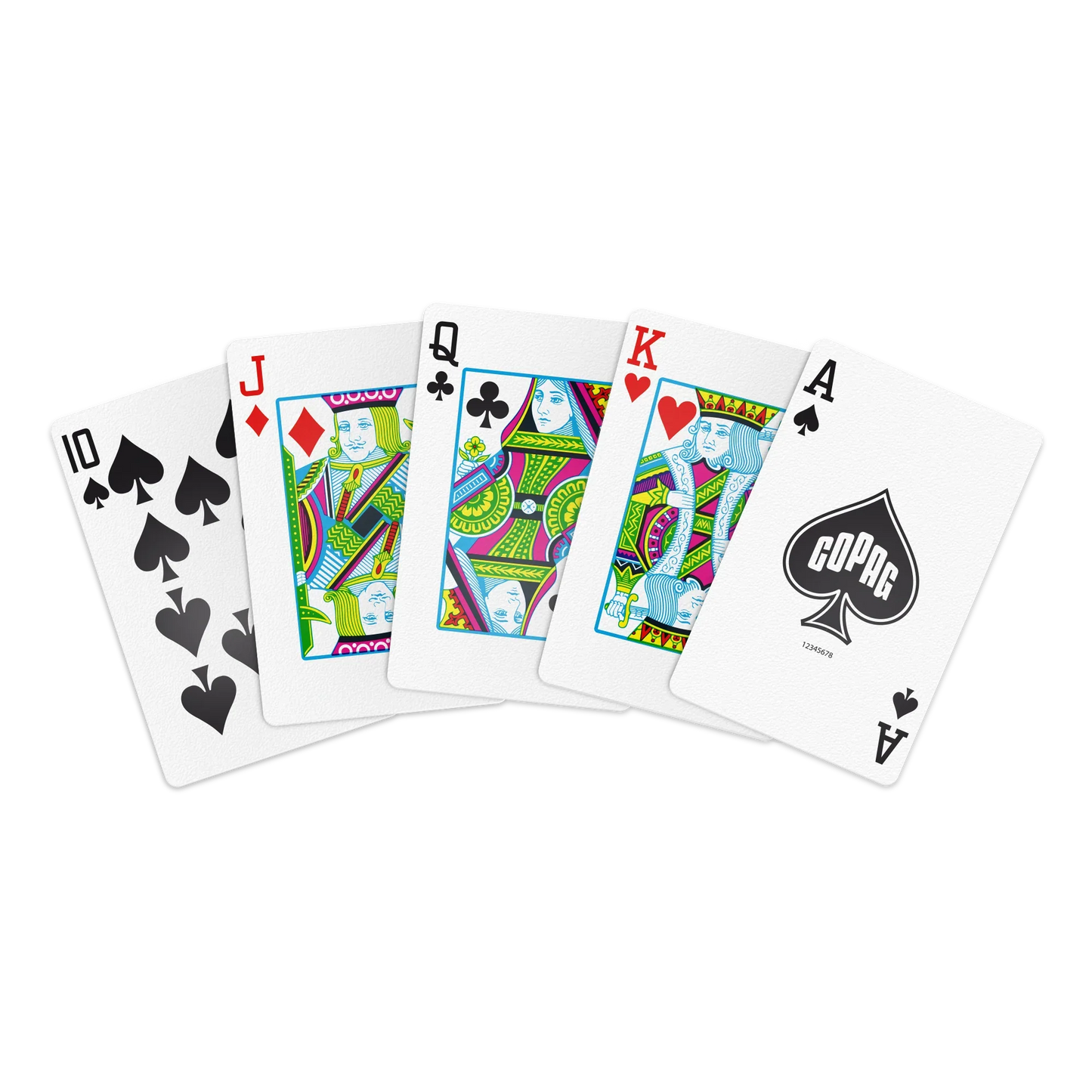 Copag WSOP 2025 Traditional 100% Plastic Playing Cards – Bridge Size Regular Index (Red/Blue Double Deck Set)