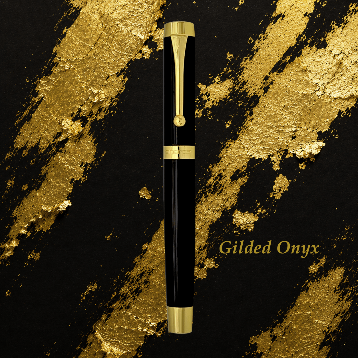 Sherpa Pen Ultimate Gilded Onyx Pen/Sharpie Marker Cover