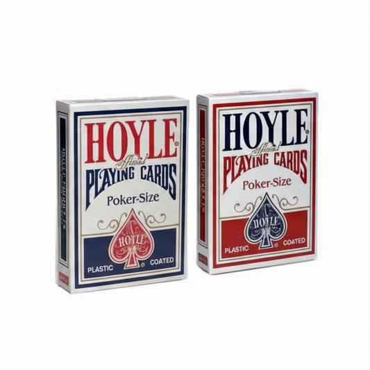 Hoyle® Playing Cards – Shell Back Design - Red & Blue Poker Cards