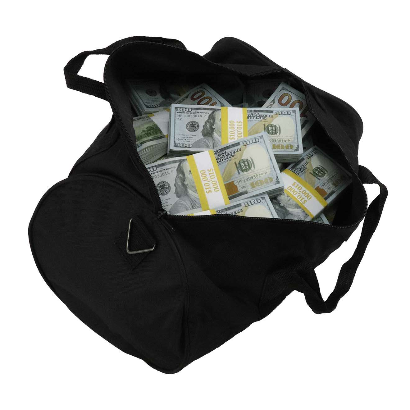 $500,000 RealAged® Full Print New Series Stacks & Duffel Bag