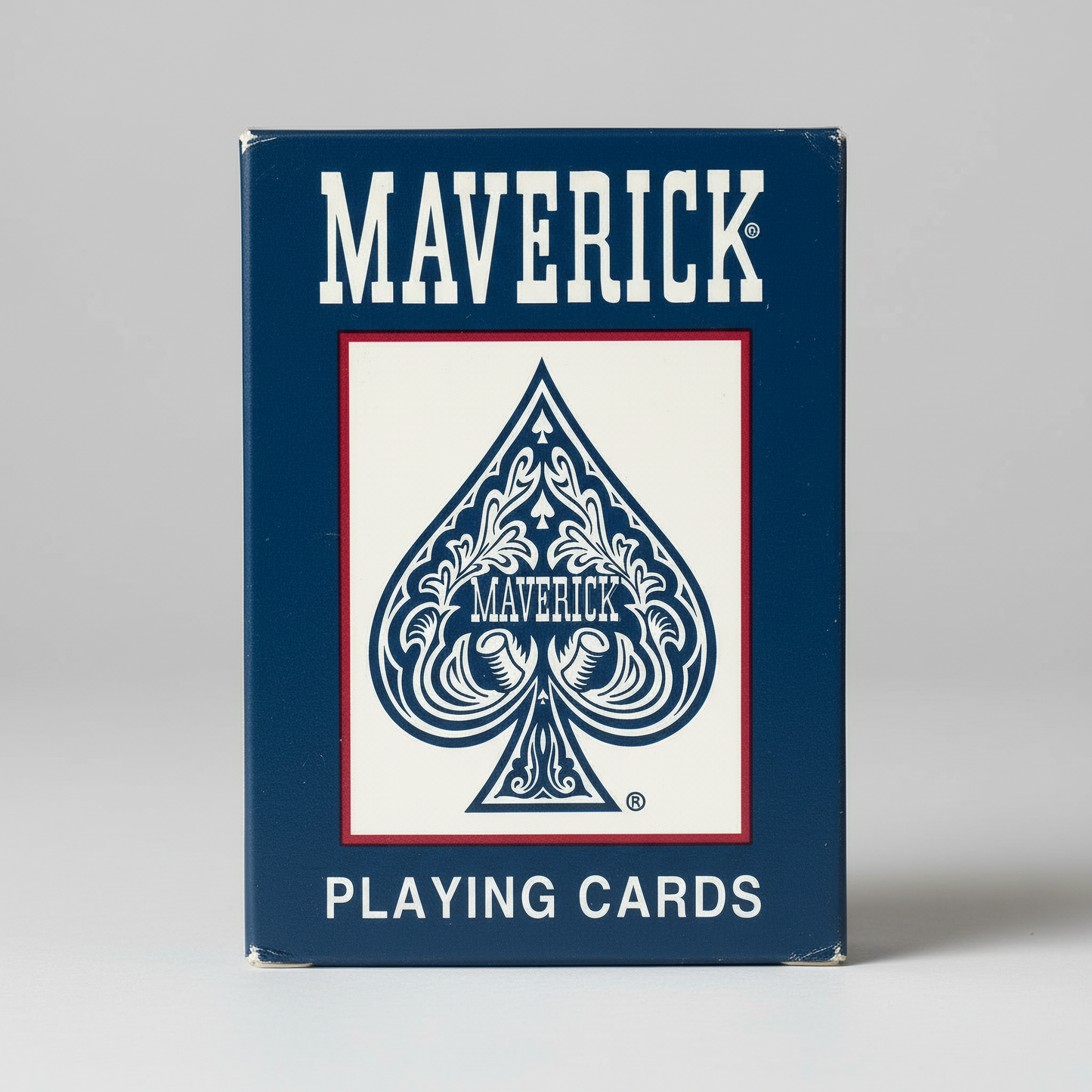 Maverick Playing Cards – Standard Index – Cincinnati Printed – Red or Blue Deck