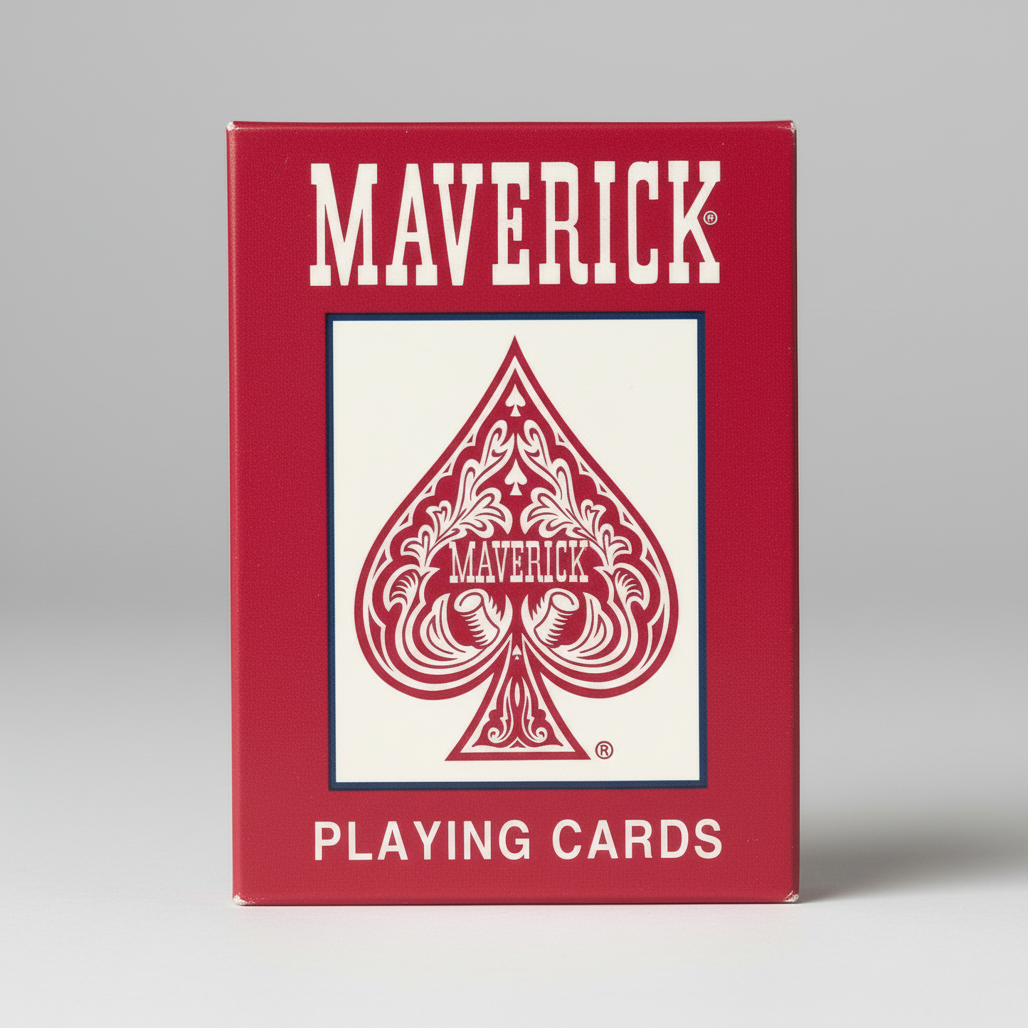 Maverick Playing Cards – Standard Index – Cincinnati Printed – Red or Blue Deck