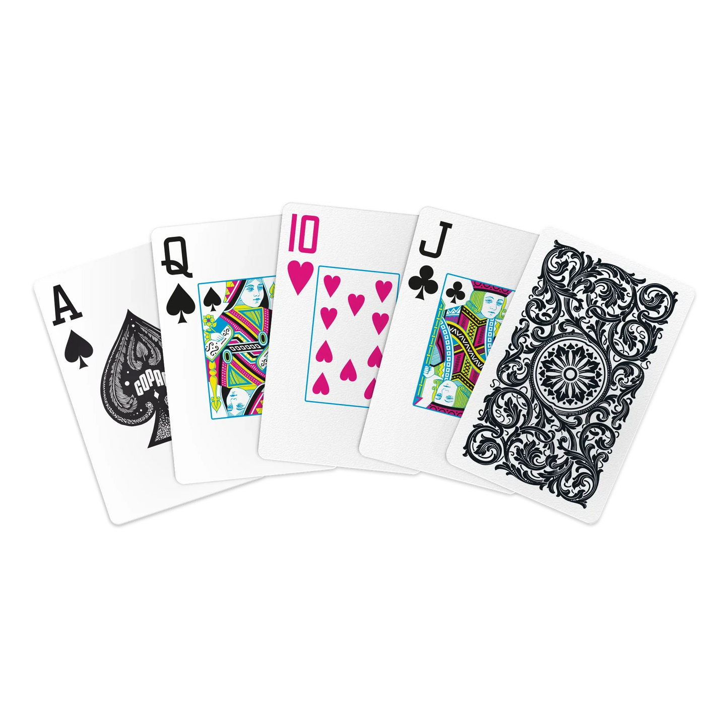 Copag Elite 100% Plastic Playing Cards – Bridge Size Jumbo Index (Mixed Colors)