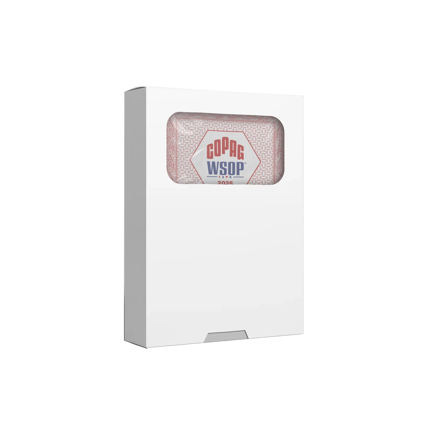 Copag WSOP 2025 Traditional 100% Plastic Playing Cards – Bridge Size Regular Index (Red or Blue)