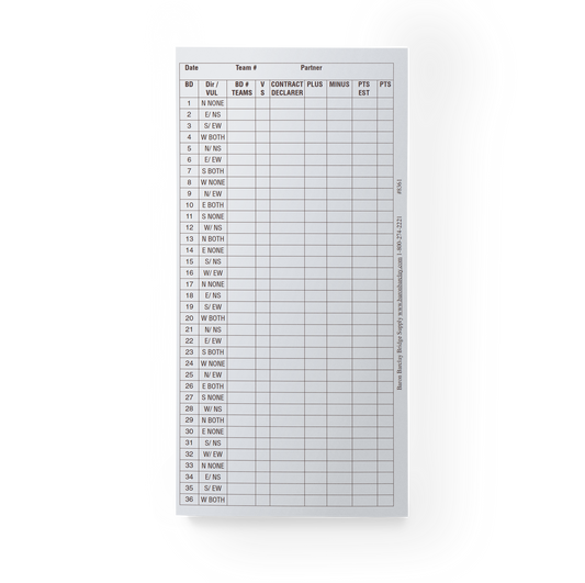 Padded Private Score
