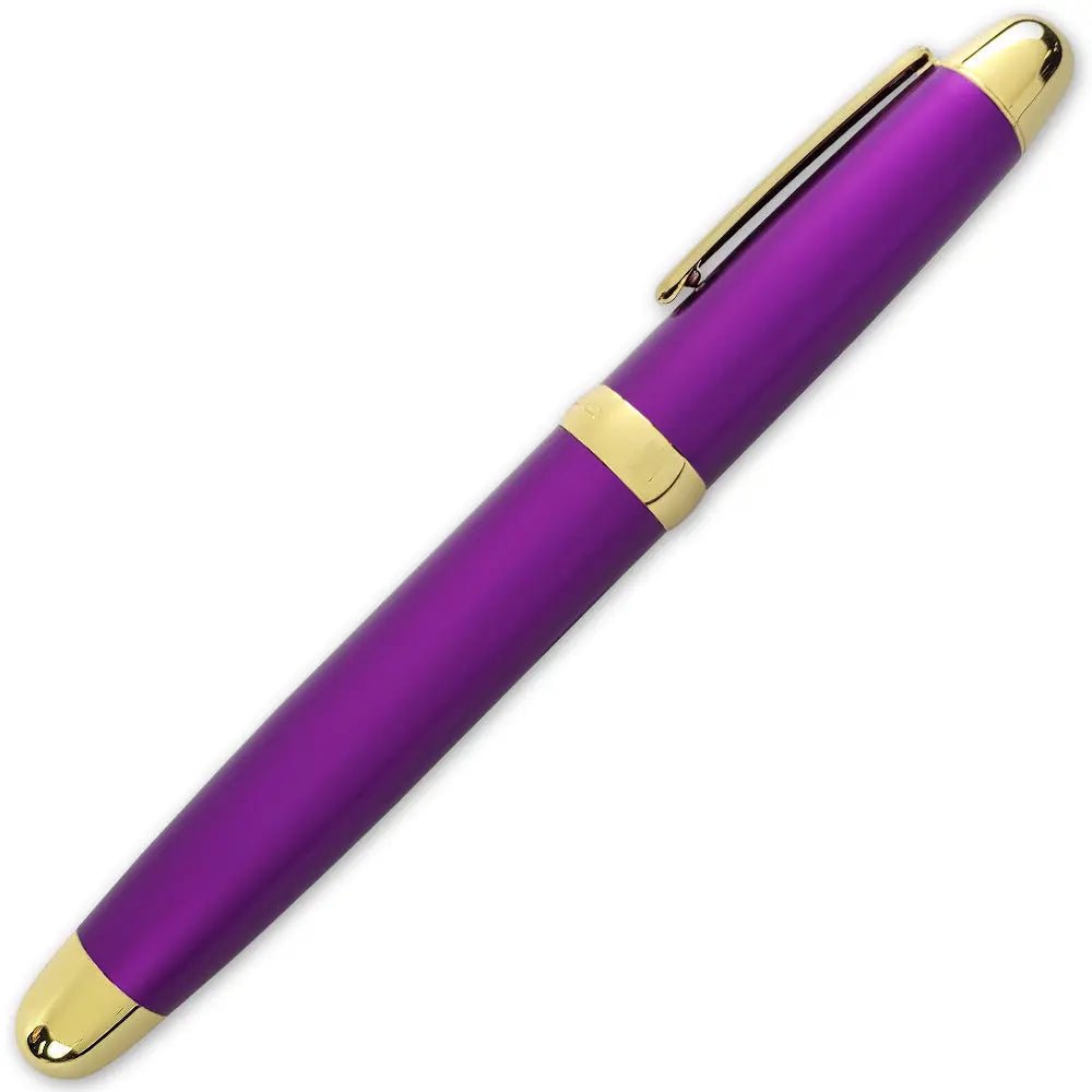 Sherpa Pen Aluminum Classic Passionate Purple and Gold Pen/Sharpie Marker Cover