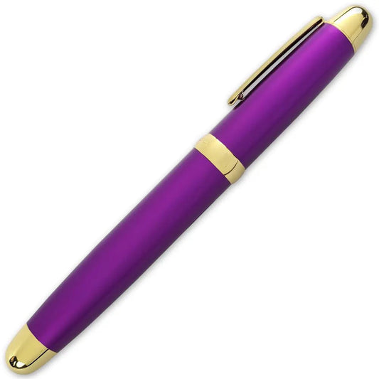 Sherpa Pen Aluminum Classic Passionate Purple and Gold Pen/Sharpie Marker Cover