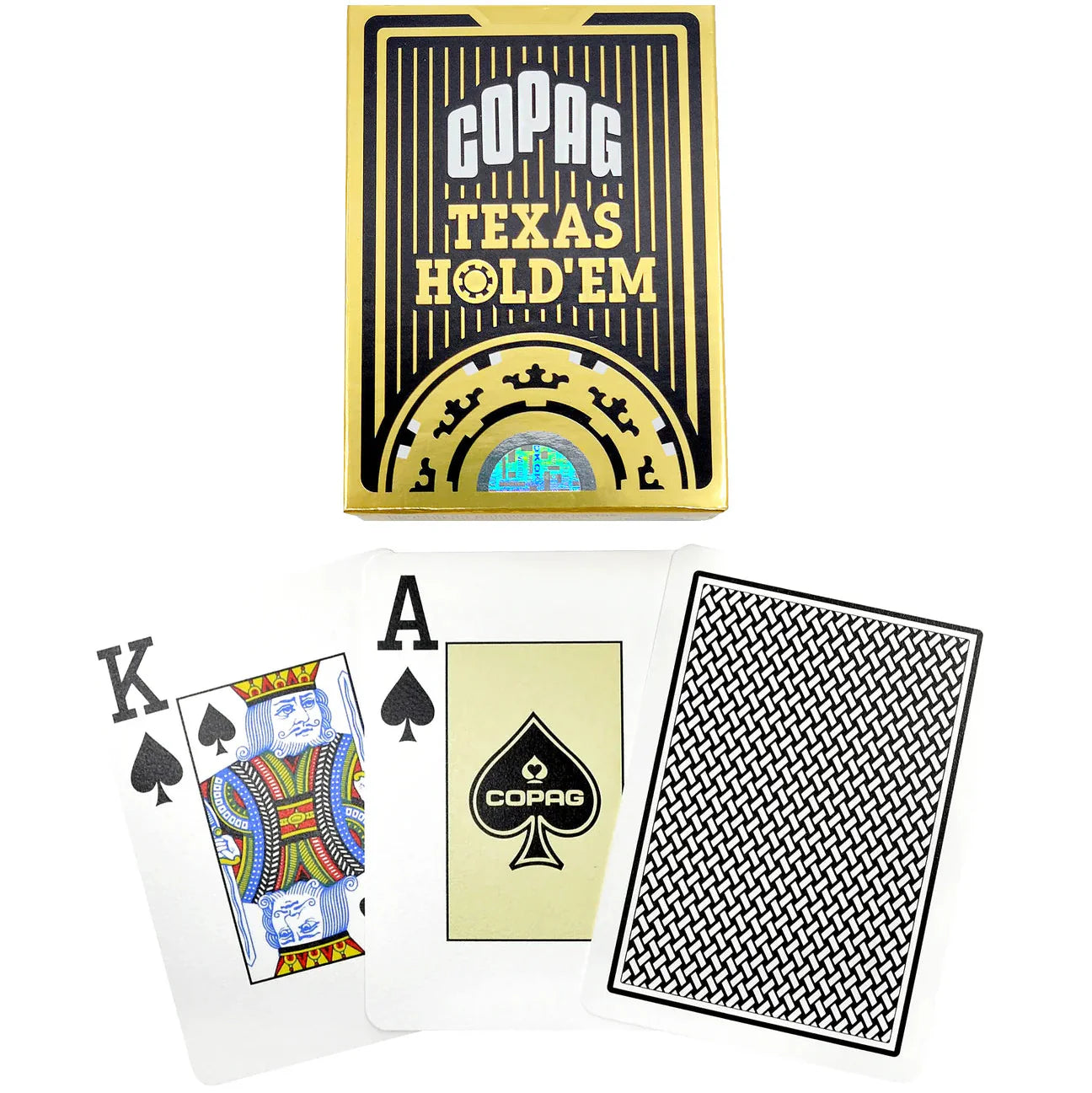 Copag Texas Hold’em Plastic Single Decks - Jumbo Index