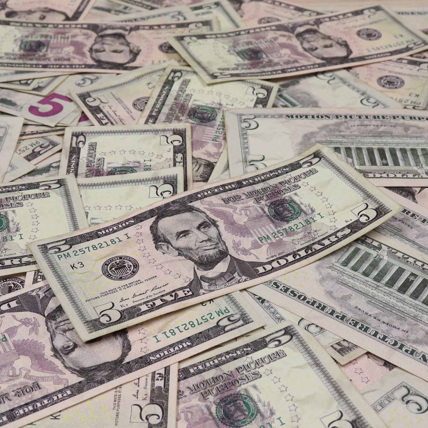 $500 RealAged® Full Print New Series Stack