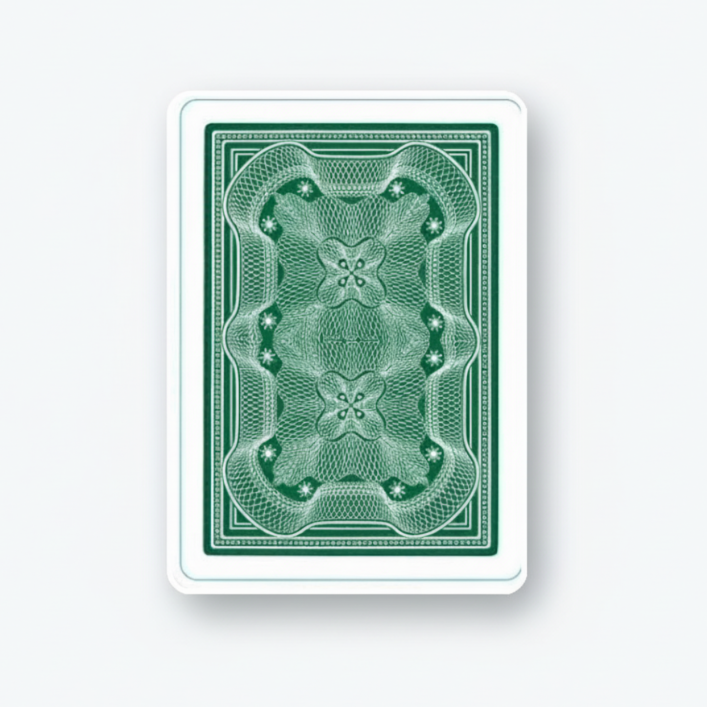 Aristocrat 727 Currency Green 110th Anniversary Playing Cards