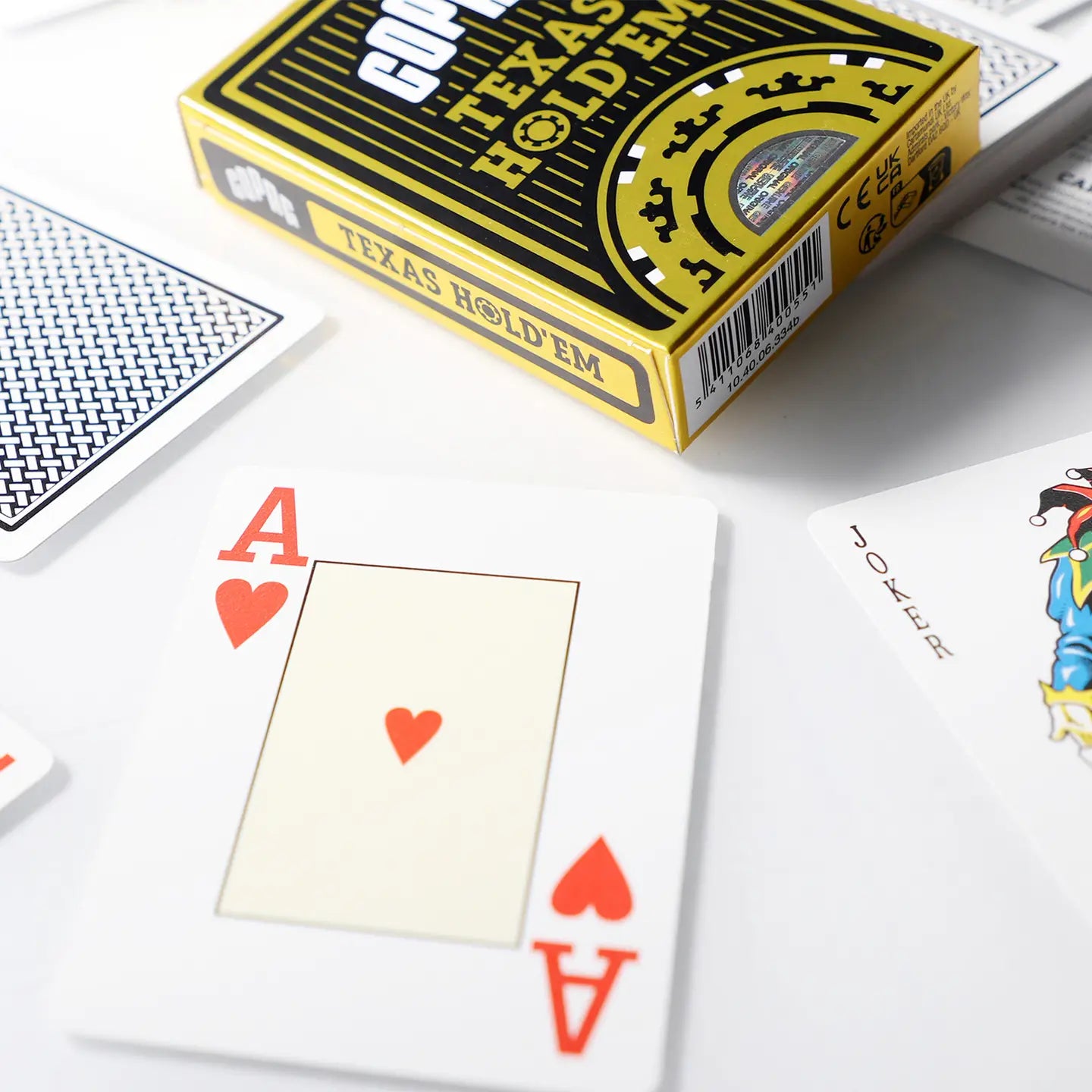 Copag Texas Hold’em Plastic Single Decks - Jumbo Index