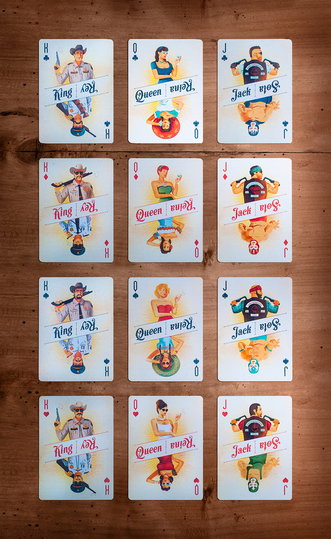 Borderline Playing Cards by Traina Design