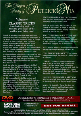 Magical Artistry of Petrick and Mia Vol. 4 by L&L Publishing - DVD-Alternate Worlds Magic