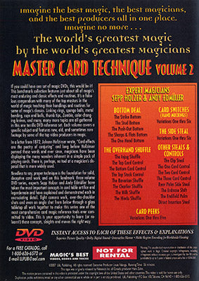 World's Greatest Magic: Master Card Technique Volume 2 - DVD-Alternate Worlds Magic