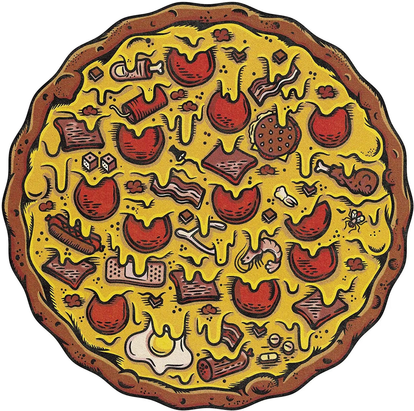 Pizza Puzzles: Meat Lover's