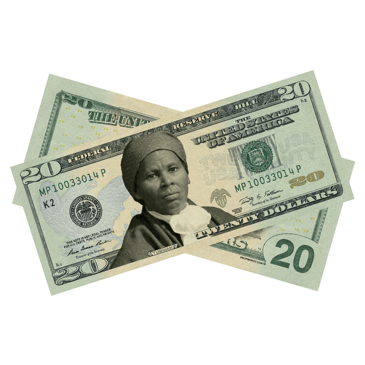 Harriet Tubman Commemorative Bills