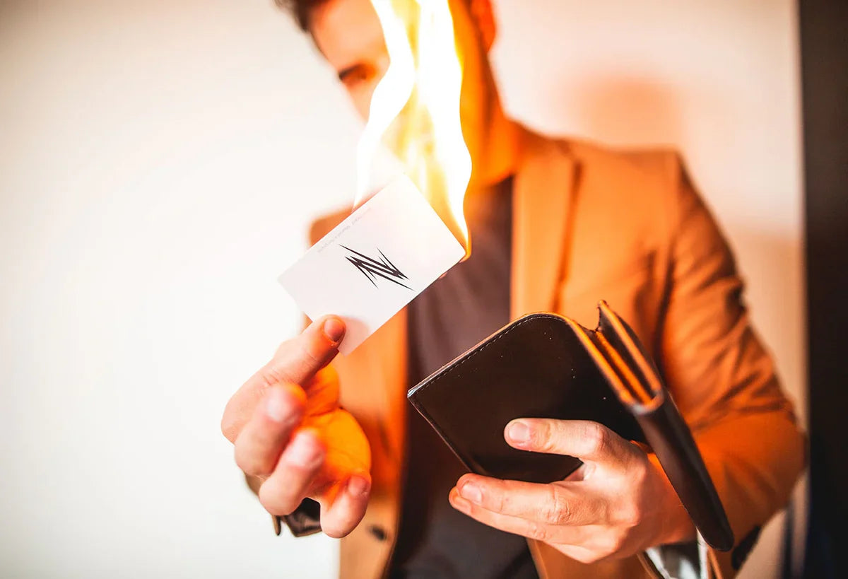 Pyro Wallet Fire Wallet by Ellusionist