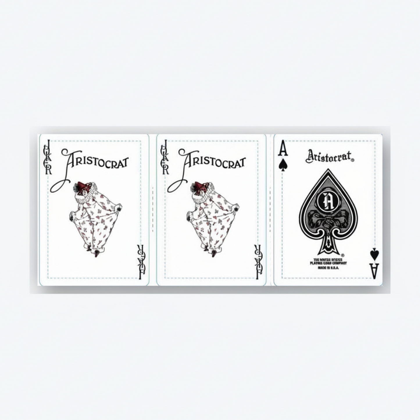 Aristocrat 727 Crimson 110th Anniversary Playing Cards