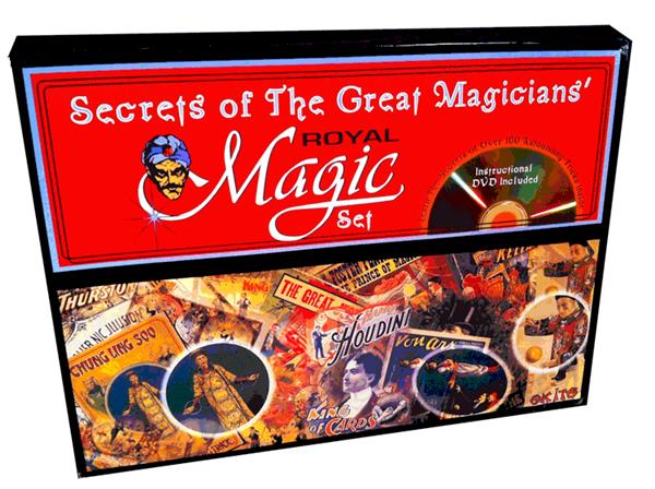 SECRETS OF THE GREAT MAGICIANS - Magic Set