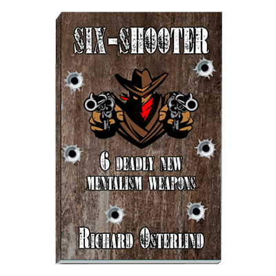 Six-Shooter by Richard Osterlind - Book